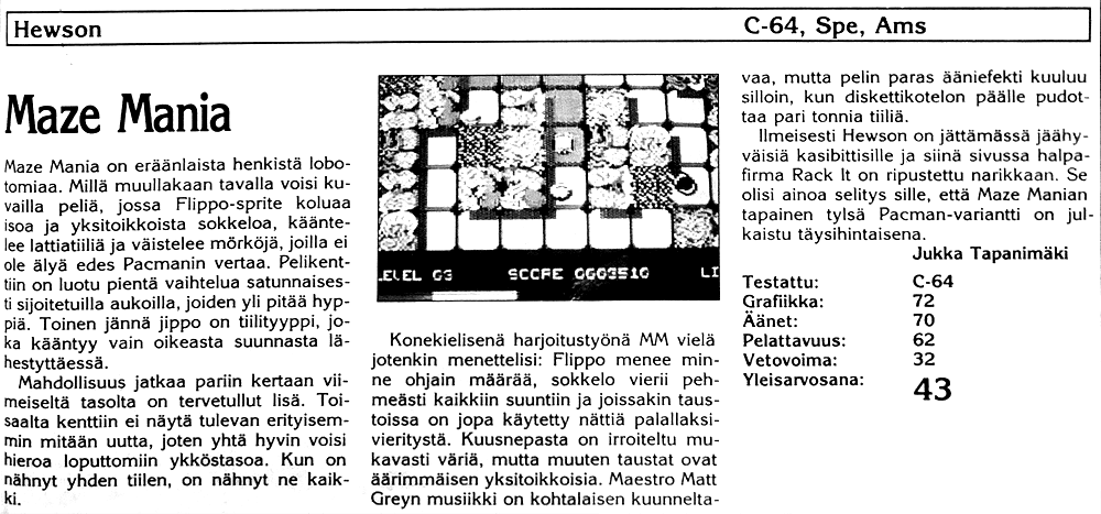 Maze Mania